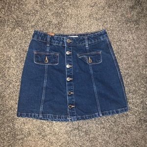 Zara Denim Mini Skirt